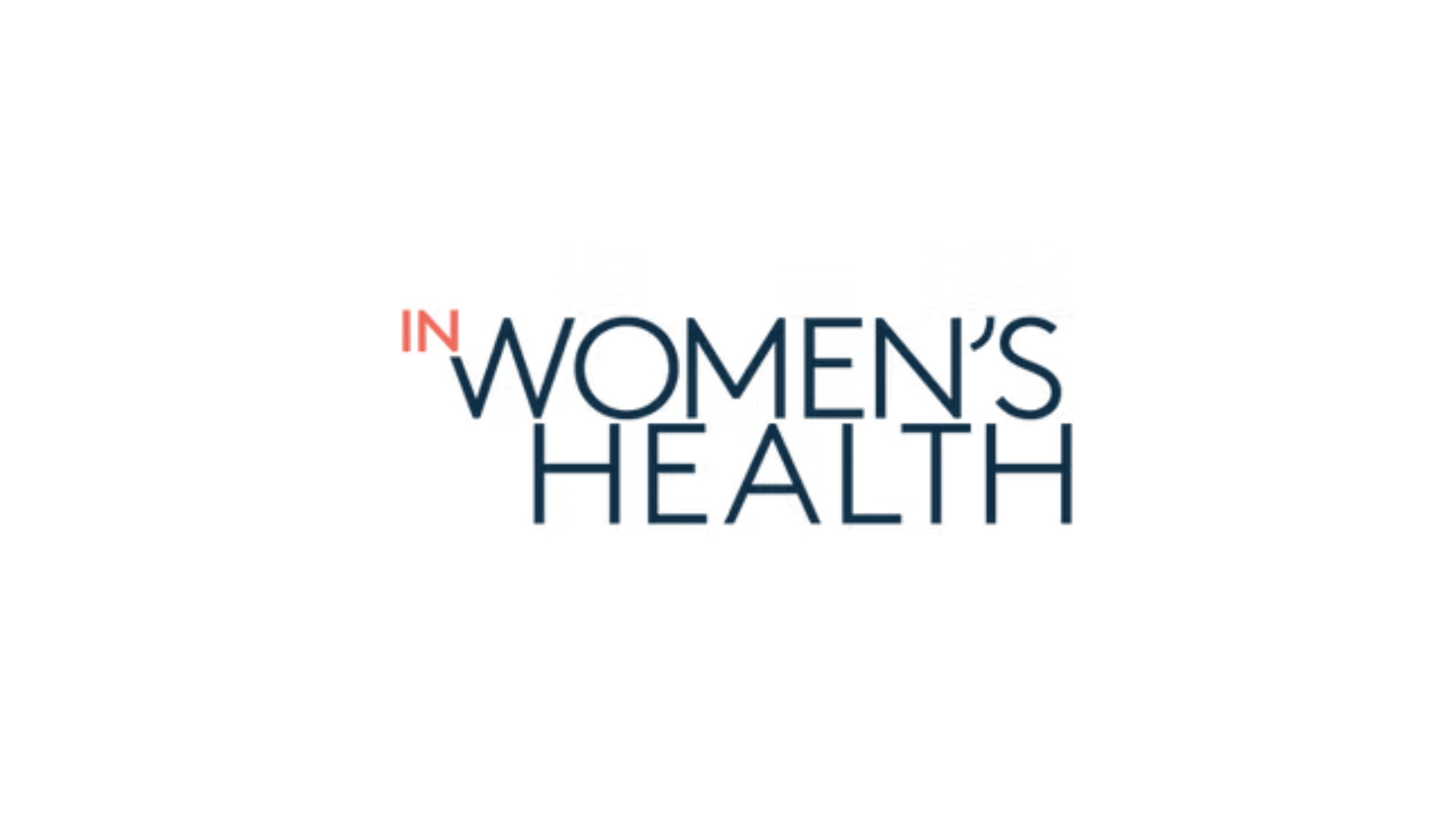 scritta in women's health logo