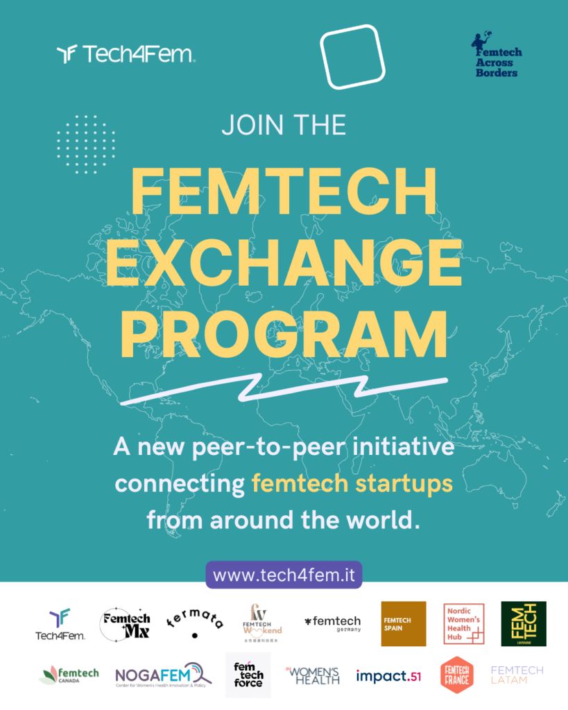 locandina femtech exchange program di tech4fem