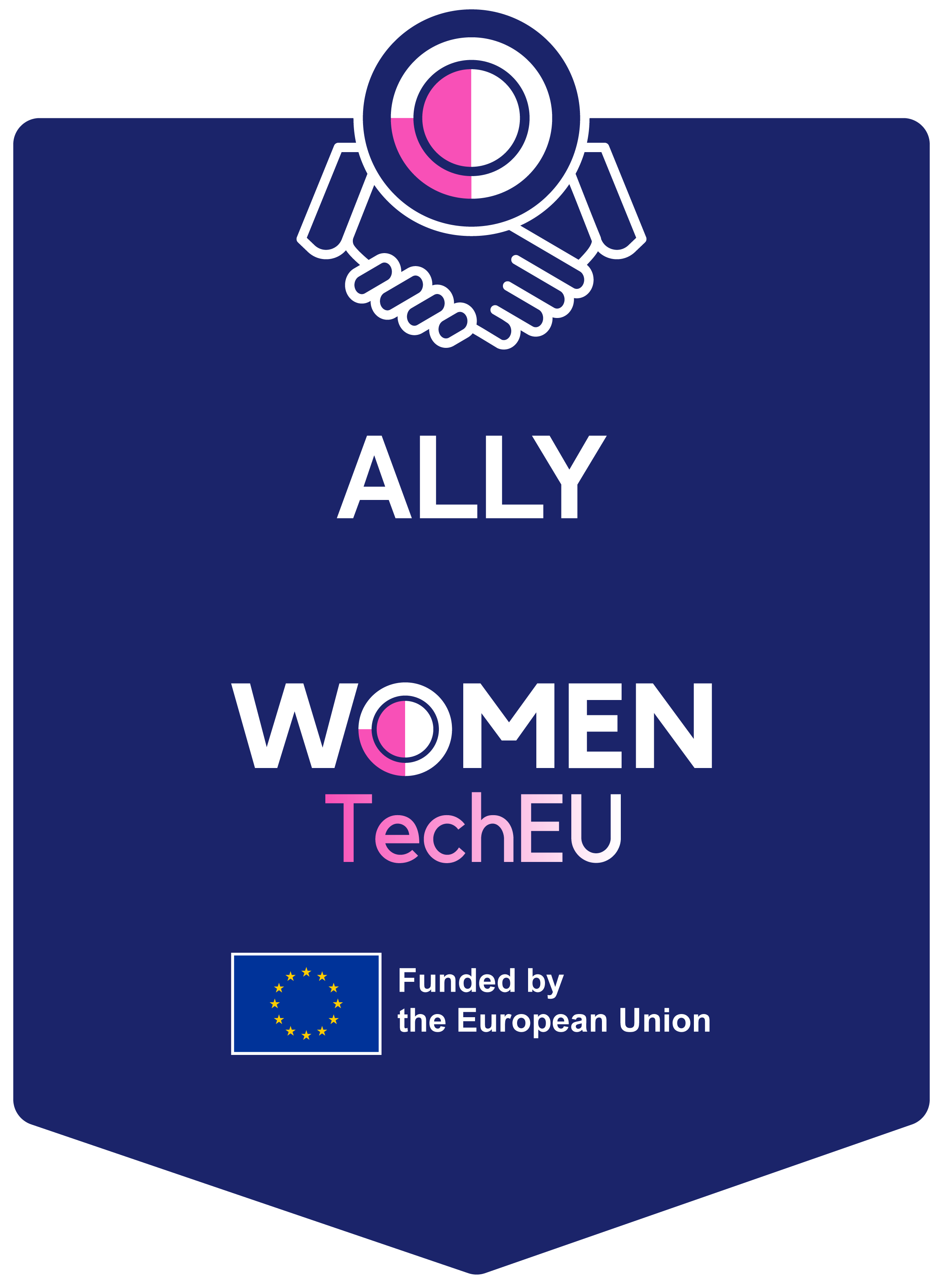 icona badge ally women techeu per il supporto al deep tech nella salute femminile